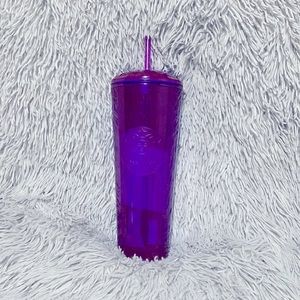 Starbucks cup purple dome
